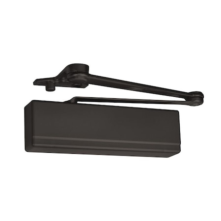 Sargent Heavy Duty Parallel Arm Powerglide Door Closer with Positive Stop Sprayed Bronze Enamel 351PSEB